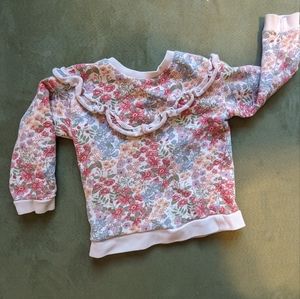 Floral sweatshirt